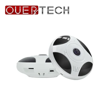 

OUERTECH 960P Infrared Camera wireless security camera for home video intercom with TF card slot 1.3MP Fisheye Smart camera