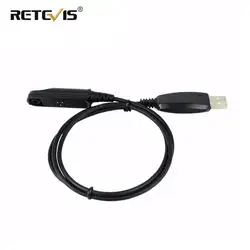 Особый USB Программирование кабель дизайн для Retevis RT6 двухканальные рации J9114P