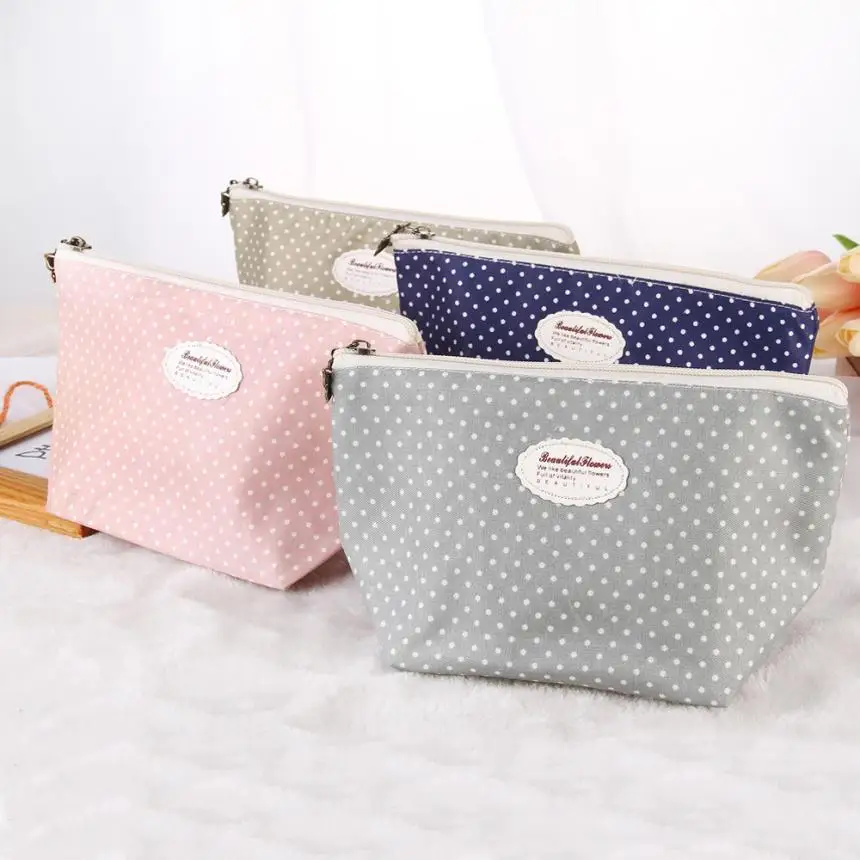 Fashion simple Portable Travel Cosmetic Bag Makeup Case Pouch Toiletry Wash Organizer small ...