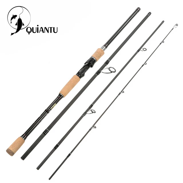 Best Offers QUIANTU Fishing Rod Carbon Portable Baitcasting Spinning rod 2.1m 2.4m 2.7m 3.0m carbon fishing rod 4 sections pole Feeder rod Best Offers QUIANTU Fishing Rod Carbon Portable Baitcasting Spinning rod 2.1m 2.4m 2.7m 3.0m carbon fishing rod 4 sections pole Feeder rod