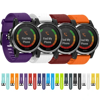 

Silicone Bracelet For Garmin Fenix 5S 20mm Watchband Smart Watch Strap For Garmin Fenix 5S Watch Wrist Strap Accessories Belt