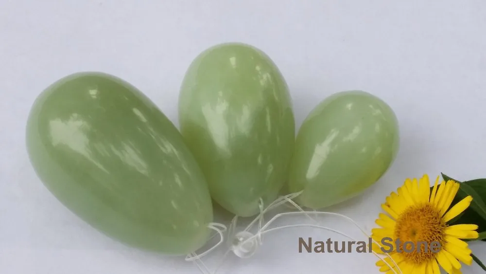 

Kegel Exercise Drilled Jade Egg Pelvic Exercise Weights Vaginal Fitness 3pc/set