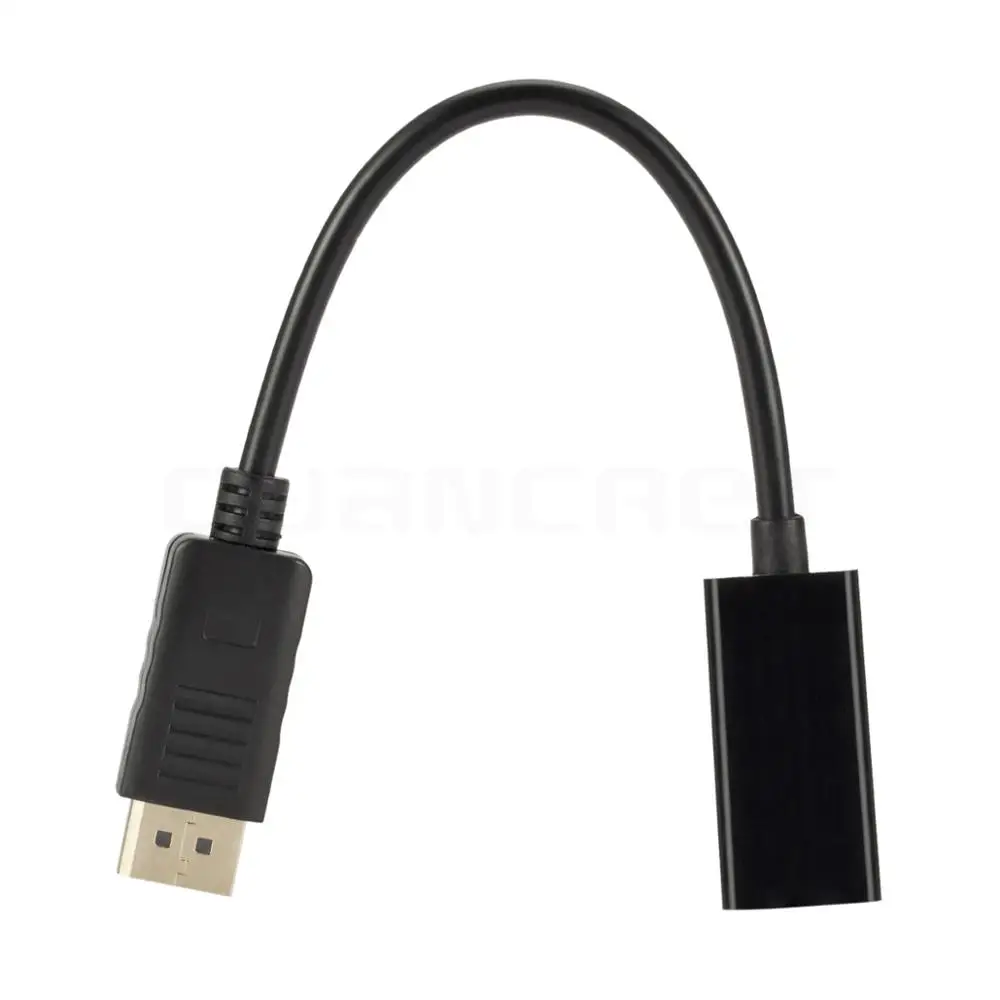 Video Cable Convert Displayport DP to HDMI Port Cable Male-Female Adapter for Computer HDTV Monitor Projector Support 1080P Video Cable Convert Displayport DP to HDMI Port Cable Male-Female Adapter for Computer HDTV Monitor Projector Support 1080P