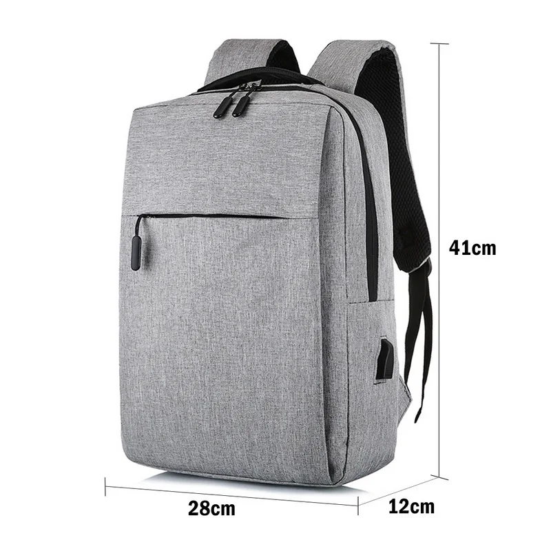 LITTHING 16 дюймов Сумка для ноутбука рюкзак Usb Мужской Рюкзак Дорожные рюкзаки рюкзак для мальчика рюкзак для отдыха Противоугонный 4 цвета