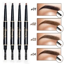 New Brand Eye Brow Tint Cosmetics Natural Long Lasting Paint Tattoo Eyebrow Waterproof Black Brown Eyebrow Pencil Makeup