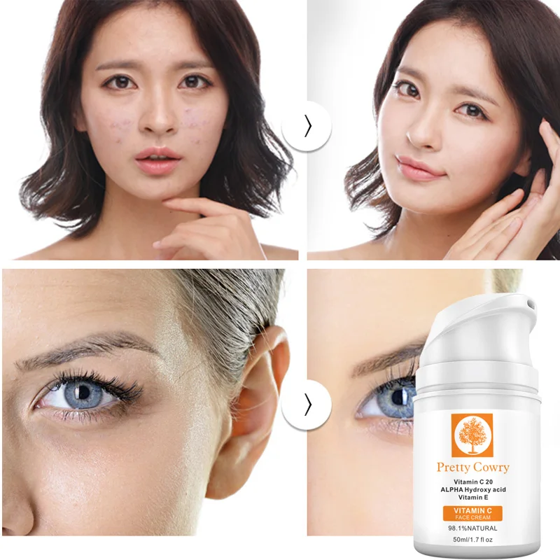 50g Vitamin C Moisturizing Face Cream Organic Retinol Whitening Anti Aging Wrinkles Moisturizer Hydration Skin Care Tool 50g Vitamin C Moisturizing Face Cream Organic Retinol Whitening Anti Aging Wrinkles Moisturizer Hydration Skin Care Tool