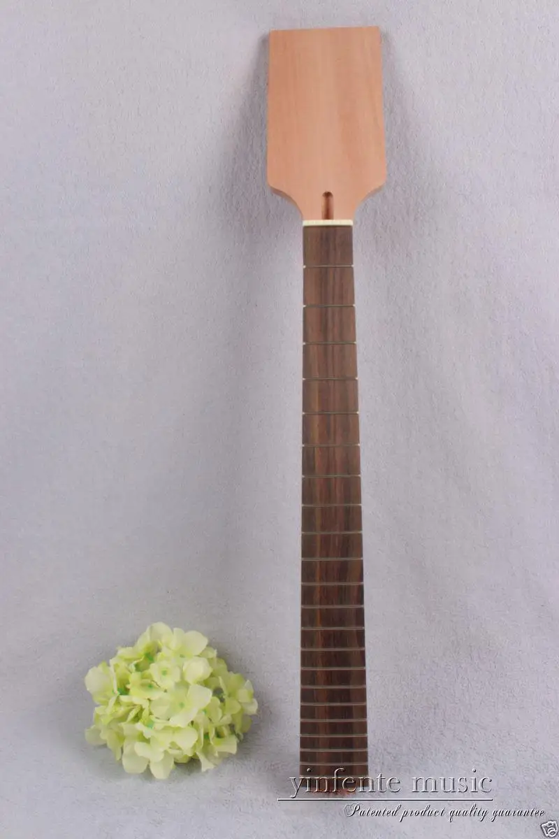 

Электрическая гитарная шея, 22 лада, красное и розовое дерево, Fretboard Truss Rod set in #879