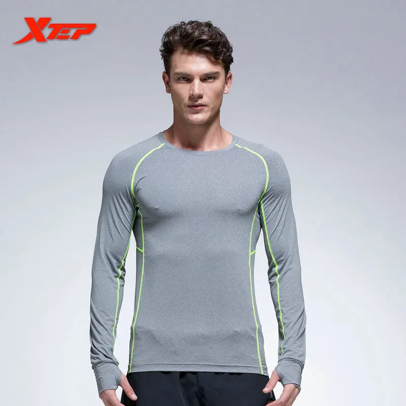 Buy XTEP Running T shirt for Men Long Sleeve O neck