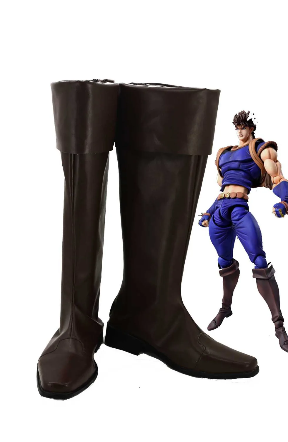 Jojo's Bizarre Adventure JOJO Phantom Blood Jonathan Joestar Cosplay Costume Shoes Boots Custom Made European Size | Тематическая