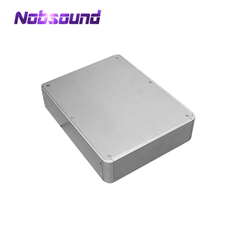 Rounded Corners Aluminium Enclosure Preamplifier Headphone Amp DAC Chassis Case