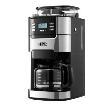 

Full Automatic Cafe American Drip Coffee Maker Home Coffee Grinder Dual-purpose Coffee Machine Commercial Tea Boiling Pot Device