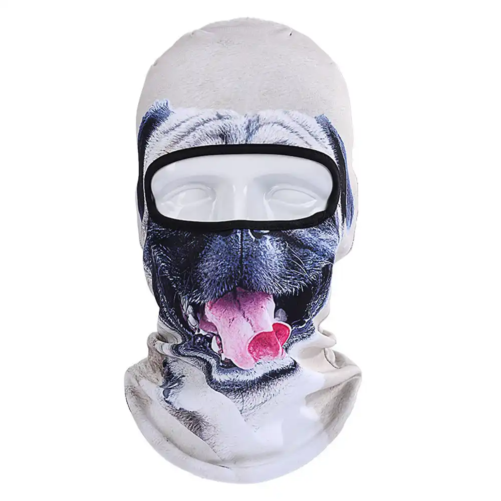 3d animal pattern face mask motorcycle bicycle foo