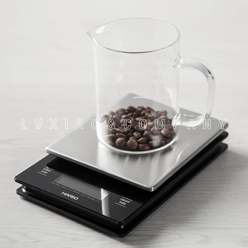  V60 Drip Scale/ V60 Metal Drip Scale Hario ABS resin/ stainlesssteel Portable Electronic Scale with