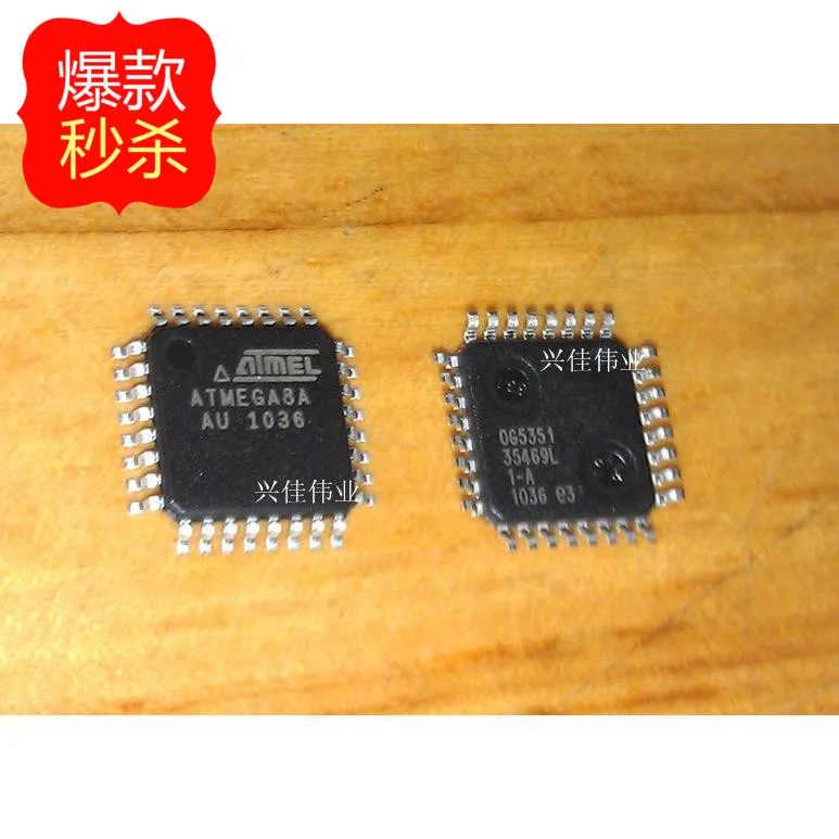 10 шт. новый оригинальный Аутентичные ATMEGA8A AU QFP микроконтроллер QFP32| |