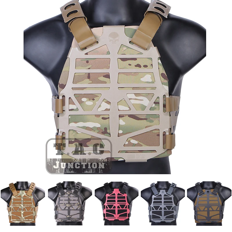 

Emerson S&S Precision Plate Frame Military Equipment EmersonGear Tactical Skeleton Armor Plate Carrier Lightweight Vest