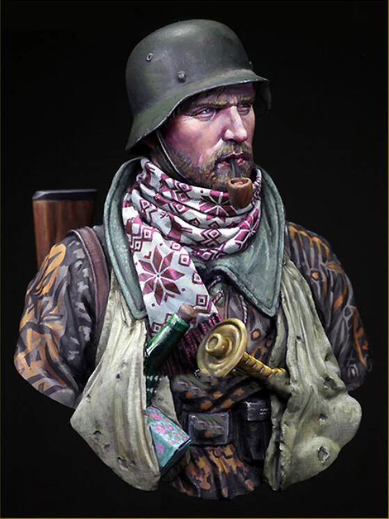 

1/10 Resin Bust Building Kit Soldier Bust