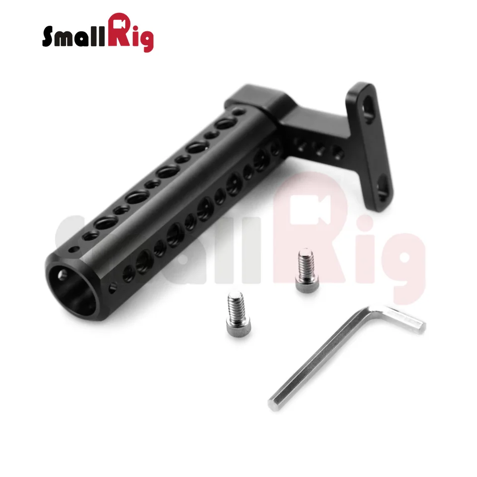 Baratos Pequeño mango de aluminio con mango de queso y Base de zapata fría para cámara Digital Dslr 1638