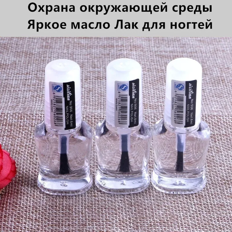 1 шт. ногтей белый прозрачный multi kinetic масло для ягодиц и печать лака Защита