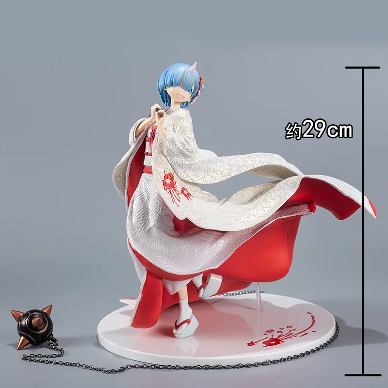 

Anime Re:Life in a different world from zero Rem Action Figure 29CM Anime Figure Collection Model Doll Toys Gift