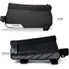 ROSWHEEL Cycling Bicycle Bike Cell Mobile Phone Front Frame Tube Storage Bag Pannier Case Holder for 5.7