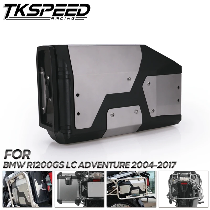 

For BMW R1200GS LC Adventure 2013-2017 R1200GS Decorative Aluminum Box Toolbox Suitable For BMW side bracket 4.2 Liters