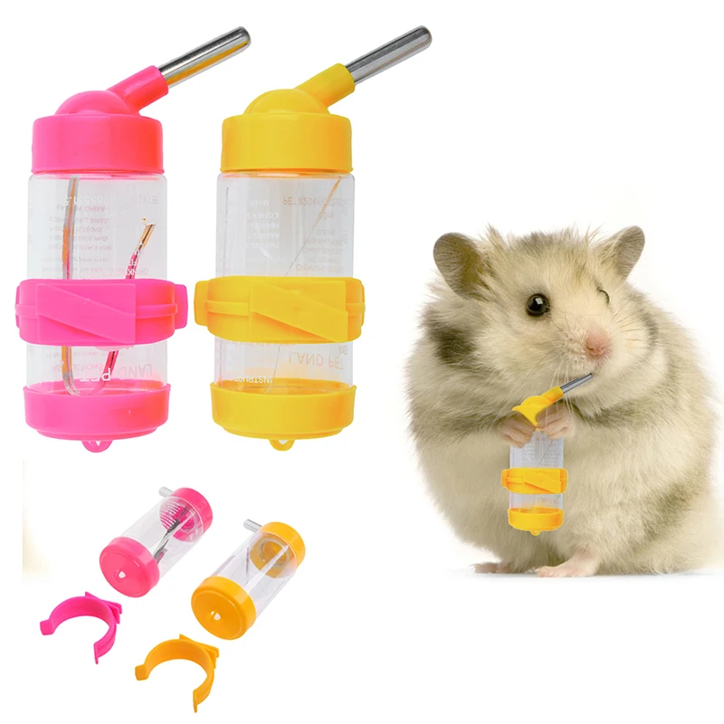 1pc 80ml Water Bottles Dog Feeders for Bird/Hamster/RabbitHanging