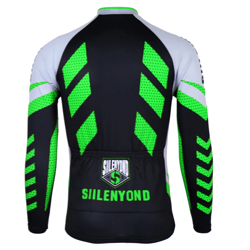 SIILENYOND ropa ciclismo зимняя флисовая профессиональная длинная велосипедная Джерси, набор, одежда для горного велосипеда, одежда для горного велосипеда, костюм для гонок
