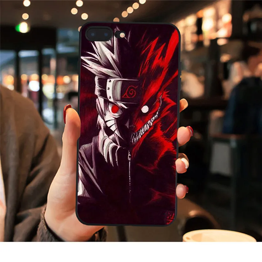 Sasuke Наруто Мягкий силиконовый чехол для iphone 7 6 6s plus 7 plus 8plus чехол для телефона для iphone 8 6 6s 7 plus X XR XS Max - Цвет: 21051