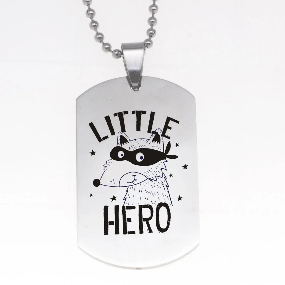 

BLINGPAW New Arrival Funny Cartoon Little Hero Mouse Stainless Steel Pendant Necklace for Women Girl High Quality