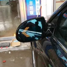 forH3 H5 H6 C30 C50 the Great Wall hover LED steering lamp rearview mirror blue large hyperbolic mirror