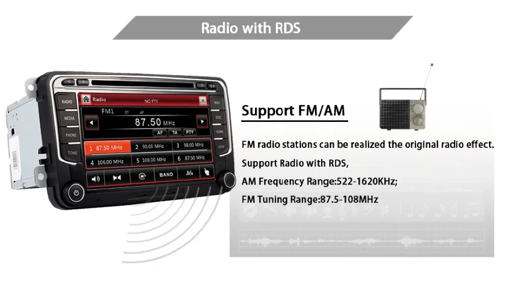 RNS 510 Автомагнитола для Volkswagen Golf Polo Passat b6/b7 Tiguan octavia с 3g gps Bluetooth Радио USB SD управление рулем