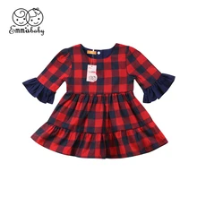 Проверяет девушка принцесса Детские Детский праздничный костюм невесты свадебные вечерние платье-пачка цветочный