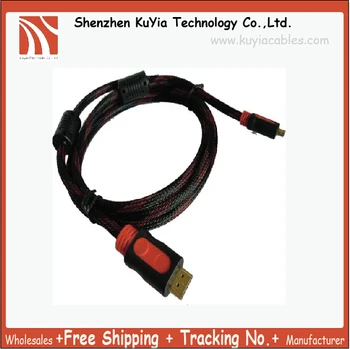 

KUYiA Premium Mini HDMI Type C to HDMI Type A Cable M/M 1080p HD For HDTV 3m