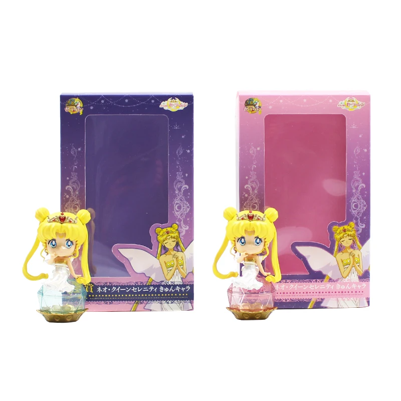 

2Styles 12cm Selectable Sailor Moon Figure Tsukino PVC Action Figure Toy Collection Model Doll Kids Gift Free Shipping