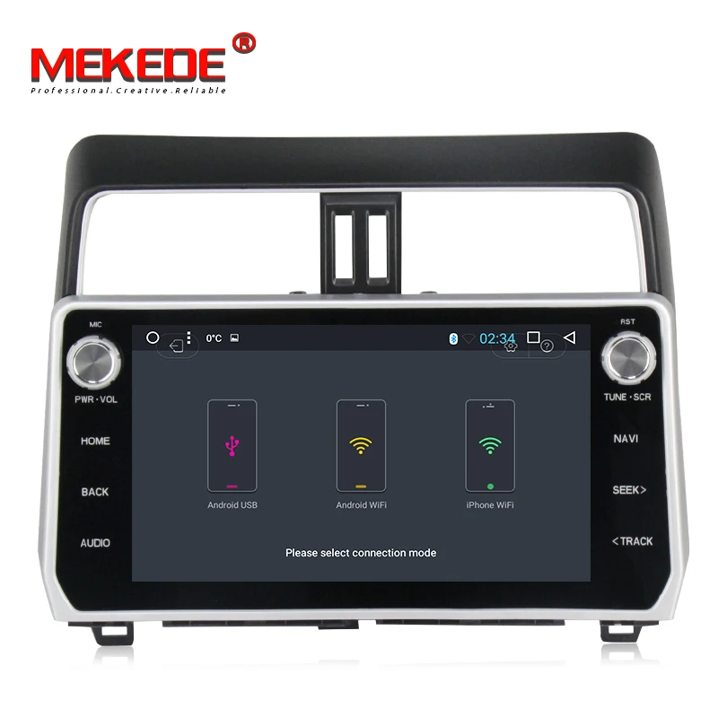 Best 10inch big screen Android7.1 HD touch screen car Media audio player for TOYOTA PRADO 2018 with gps navigator radio IPOD wifi 4 Best 10inch big screen Android7.1 HD touch screen car Media audio player for TOYOTA PRADO 2018 with gps navigator radio IPOD wifi 4