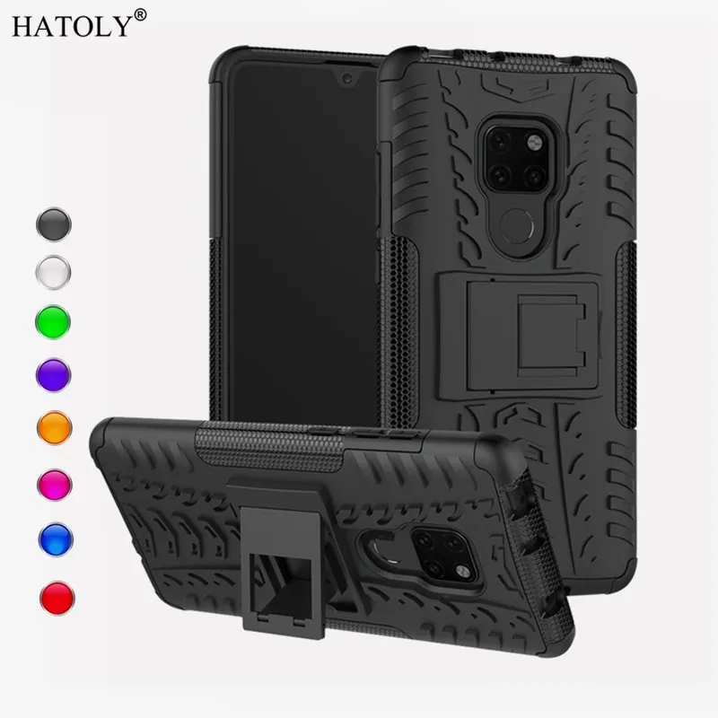 

For Capa Huawei Mate 20 Case Soft Silicon & Plastic Armor Case For Huawei Mate 20 Cover For Huawei Mate 20 Funda Phone Case