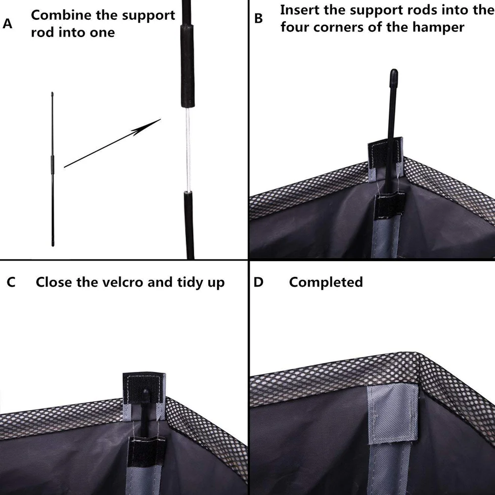 للطي الغسيل سلة كبيرة مع مقابض-الربط الغسيل تعوق على عجلات-طويل القامة طوي القماش المنظم التخزين للطي الغسيل سلة كبيرة مع مقابض-الربط الغسيل تعوق على عجلات-طويل القامة طوي القماش المنظم التخزين