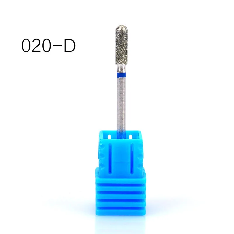 1 шт. стальное сверло для ногтей для электрического маникюрного станка, аксессуары, шлифовальный резак 3/32 дюйма, инструменты для маникюра - Цвет: 2018-020-DMT-D