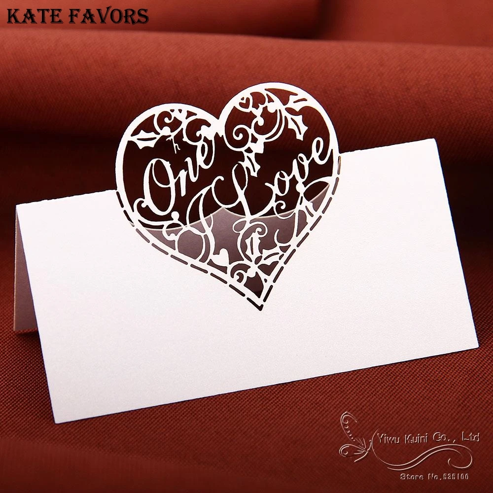 Buy PC8156 50pcs Wedding Party Table Name Place Cards