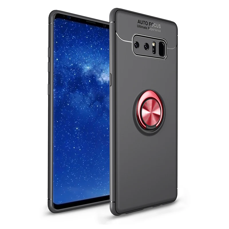Магнитные Автомобилей Кольцо Чехол Для Телефона Samsung Galaxy S9 S9plus S8 S8plus Kickstand Телефон