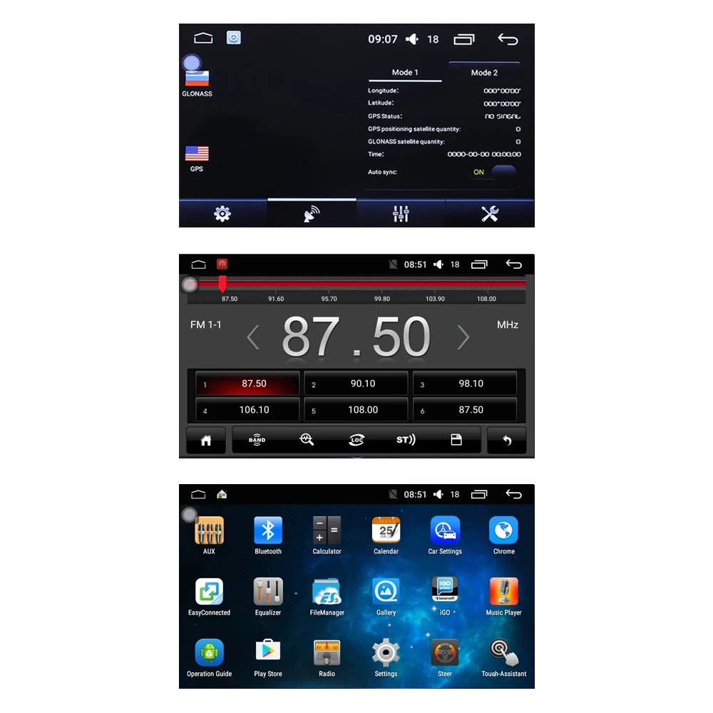 Top Zeepin 9001 Android 6.0.1 Car Multimedia Player 9-inch HD GPS WiFi Audio Radio Rassat b6 Support for VW polo t5 Function 5