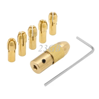 

2017 NEW 0.5-3mm Small Electric Drill Bit Collet Clamp Micro Twist Drill Tool 7PCS/SET APR11_17