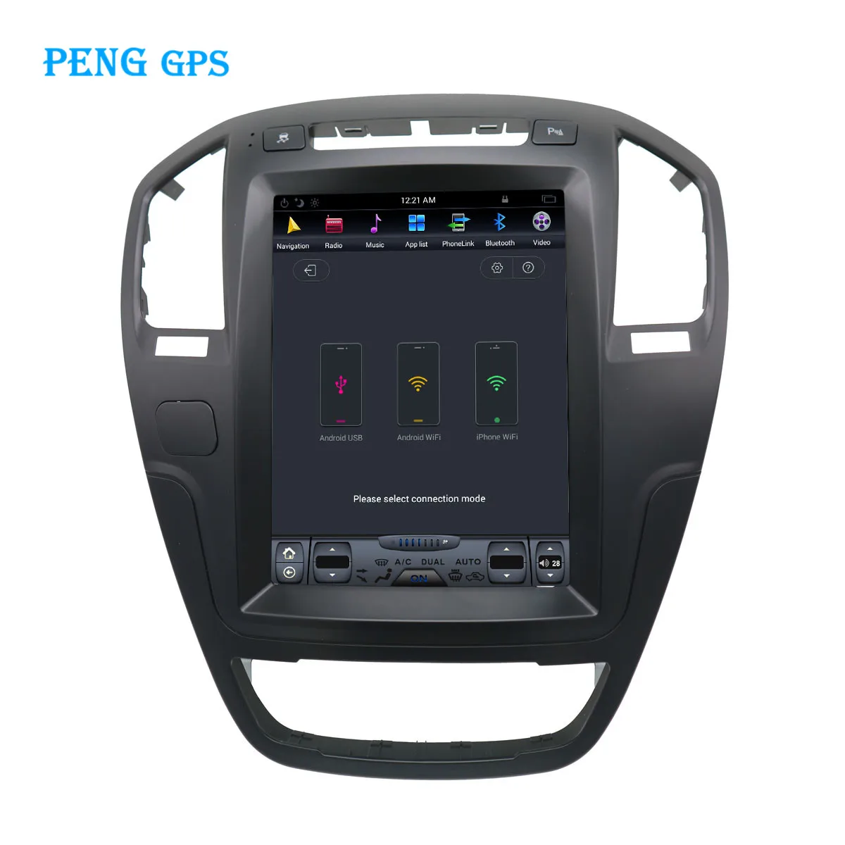 Perfect Android 7.1 Tesla Vertical Screen Car GPS Navigation for Opel Insignia Vauxhall Holden/Buick Regal 2009-2013 1080P multimedia 2