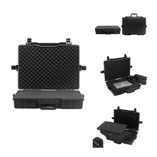 542*420*125 мм коробка оборудование для инструментов чемодан ящик для инструментов пластиковый герметичный водонепроницаемый ящик для инструментов Защитная безопасность с поролоновой подкладкой
