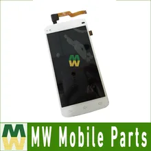 High Quality For Philips i908 LCD Screen And Touch screen Assembly White color Free Shipping