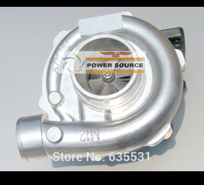 T3T4 T3 T4 T3T4 TO4E 5 bolt AR .63 comp AR .50 no wastegate turbo Turbocharger For Universal Cars 170-155kW (3)