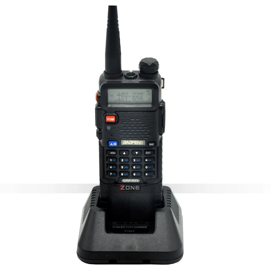 BaoFeng UV-5R портативная рация 3800 мАч с аккумулятором, Портативное двухстороннее радио UV5R, дальнее беспроводное 5 Вт профессиональное двойное CB радио