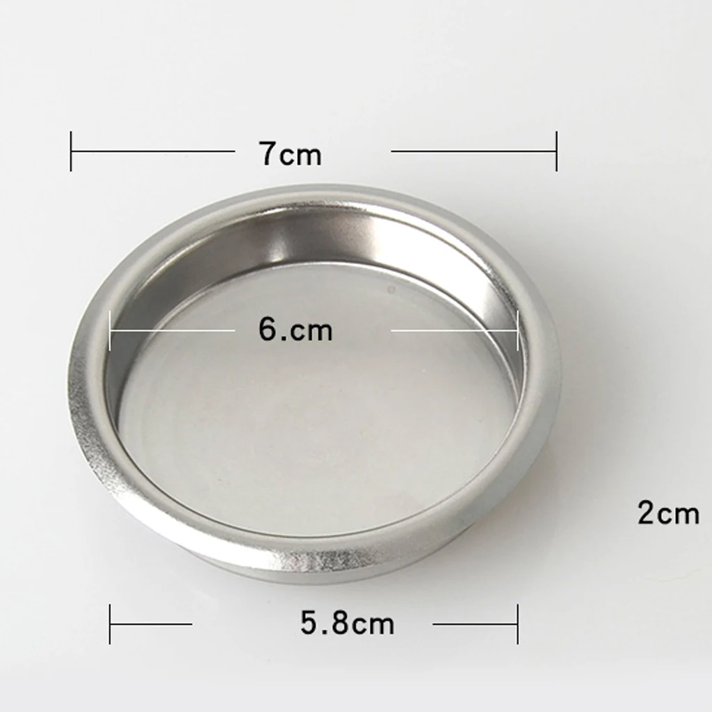 Backflush Insert 58mm, Espresso Machine Backflush Insert Blank Blind Filter Portafilter Basket, Coffee Machine Tools