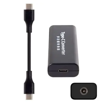 

45W Mini Power Supply DC Adapter Charger Connector USB Type C Converter Fast Charger for Lenovo Hp Asus Laptop PC Computer