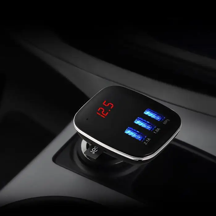 Bluetooth автомобильный fm-передатчик MP3-плеер 5 в радио V8 адаптер USB автомобиль 2.4A, 1A, диск/зарядное устройство 3.4A [2.4A+ 1A]